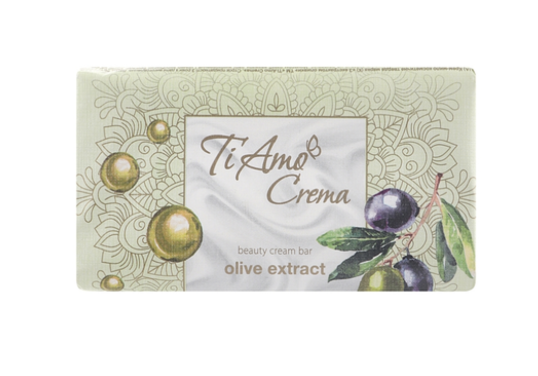 Крем-мило тверде марка (К) Ti Amo Crema З екстрактом оливки 125г